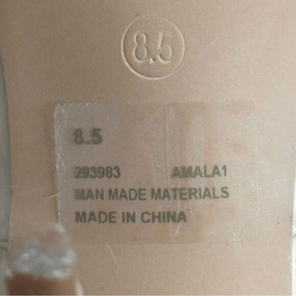 Fashion Nova Amala Patent Cinched Toe Slip On Heels Size 8.5 - Picture 16 of 16